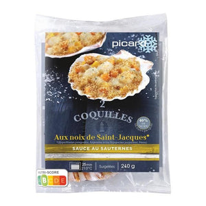 Picard Scallops With Sauterne Sauce 2 per pack