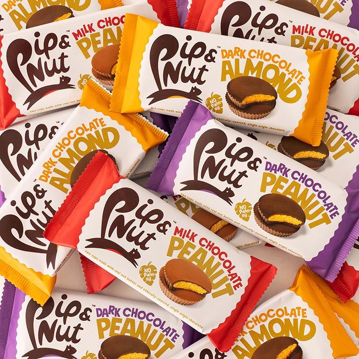 Pip & Nut Milk Chocolate Peanut Butter Cups 34g