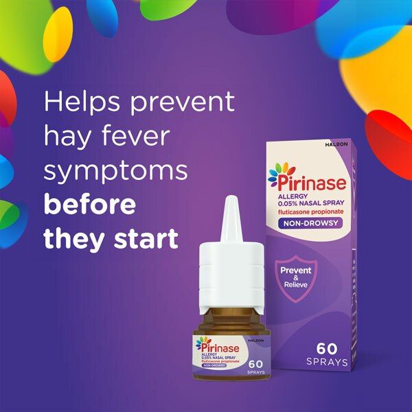 Pirinase Allergy Relief Nasal Spray 120 Sprays
