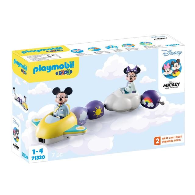 Playmobil 71320 1.2.3 & Disney Mickey's & Minnie's Cloud Ride