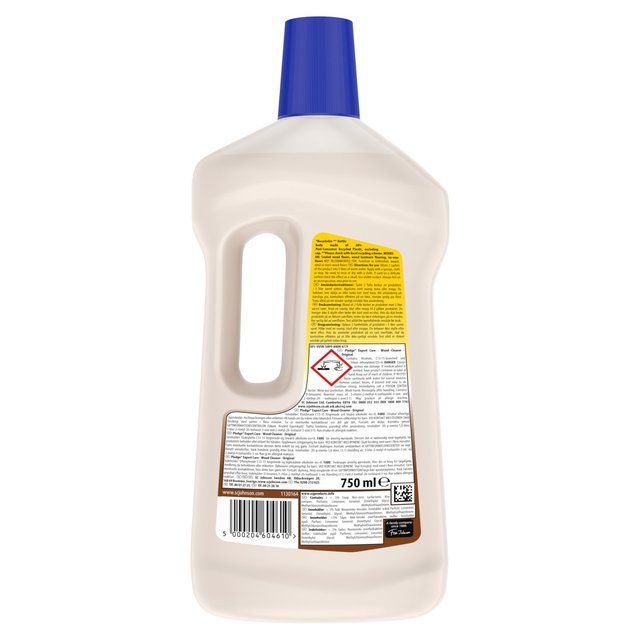 Pledge Clean It Gentle Wood Floor Cleaner Original 750ml