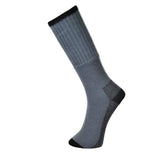 Portwest Adult Work Socks (Pack of 3) (6-9) Grey / 0.05EA