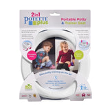 Potette Plus 2in1 Folding Portable Potty White