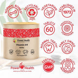 Power Health Vitamin D3 600iu Tabs - 60s