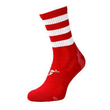 Precision Kids Pro Hooped Socks (8 -11) Red/White / 1EA