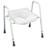 President Adjustable Raised Toilet Seat And Frame