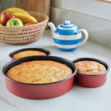 Prestige Disney Bake with Mickey Head Cake Tin Set 3pce 3 per pack