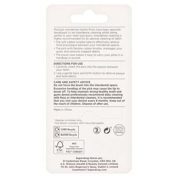 Pro Care Soft Interdental Brush 30pk - Medium