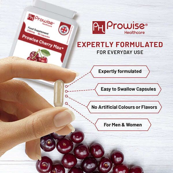 Prowise Cherry Max+ 2100mg I 90 Vegan Capsules