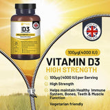 Prowise Vitamin D3 4000 IU High Strength I 425 Tablets