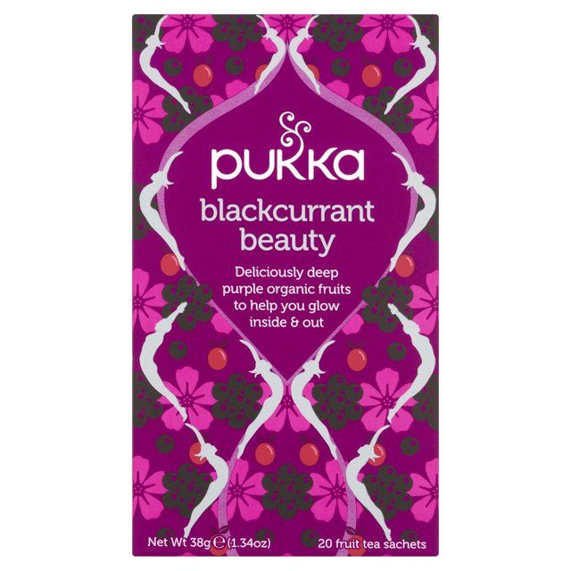 Pukka Tea Blackcurrant Beauty Tea Bags 20 per pack