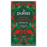 Pukka Tea Ginseng Matcha Green Tea Bags 20 per pack