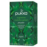 Pukka Tea Herbs Supreme Green Matcha Tea Bags 20 per pack