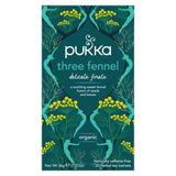 Pukka Tea Organic Three Fennel Tea Bags 20 per pack