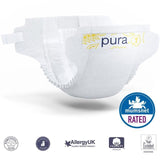 Pura Eco Nappies Size 1 (2-5kg) 6 x 22 per pack