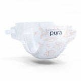 Pura Premium Eco Baby Nappies, Size 3 (4-9kg) 33 Nappies