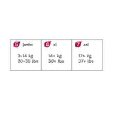 Pura Premium Eco Baby Nappies, Size 6 (15+ kg) 21 Nappies