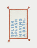 Pure Cotton Splish Splash Tassel Bath Mat