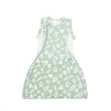 Purflo Fern 2.5 TOG swaddle sleep bag, imported from the UK