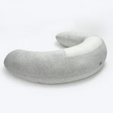 Purflo Breathe pregnancy pillow Minimal Grey, imported from the UK