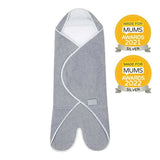 ukbabycentre Purflo Cosy Wrap Travel Blanket Minimal Grey 0-9 Months- Buy online at McGrocer