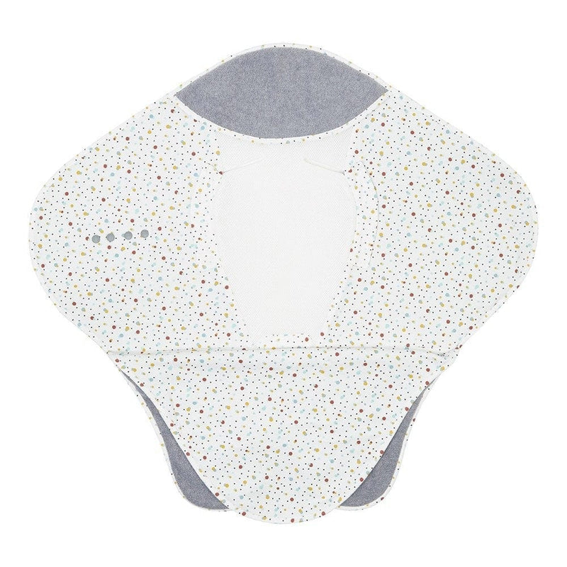 Purflo Cosy Wrap travel blanket Scandi Spot 0-9 months - British product