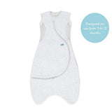 Purflo baby sleep bag 0.5 tog 3-12 months minimal grey, UK version
