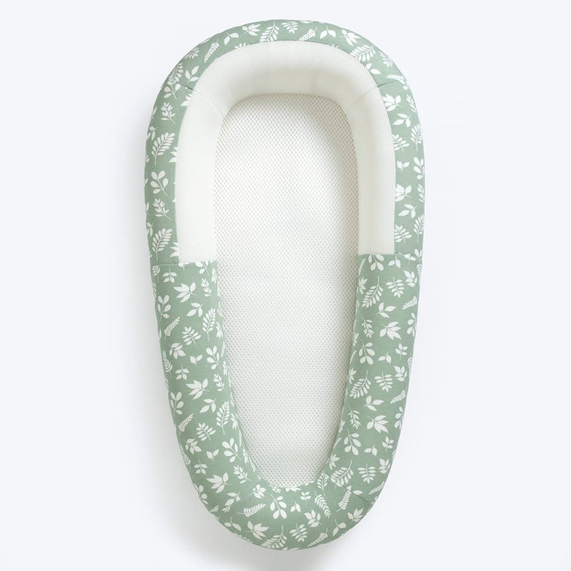 Purflo Sleep Tight baby bed spare cover in Fern (British brand)