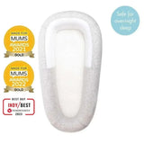 Purflo Sleep Tight baby bed Minimal Grey with spare cover (British brand)