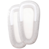 ukbabycentre Purflo Sleep Tight Baby Bed with Spare Cover, Minimal Grey- Buy online at McGrocer