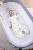 Purflo swaddle sleep bag Scandi Spot 0.5 TOG, imported from the UK