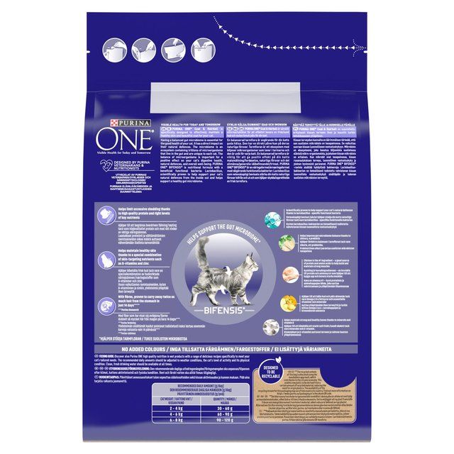 Purina One Coat and Hairball Chicken Dry Cat Food 2.8kg