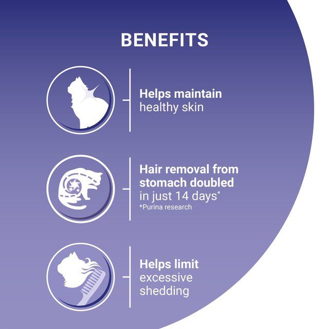 Purina One Coat & Hairball Chicken Dry Cat Food    750g