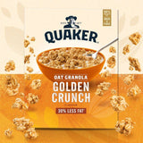 Quaker Oat Granola Golden Crunch Cereal 500g