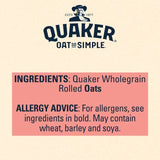 Quaker Oat So Simple Big Bowl Original Porridge Sachets Cereal 6 per pack