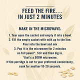 Quaker Oat So Simple Caramelised Biscuit Porridge Cereal Sachets 10 per pack