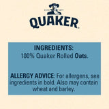 Quaker Rolled Oats Porridge Cereal 1kg
