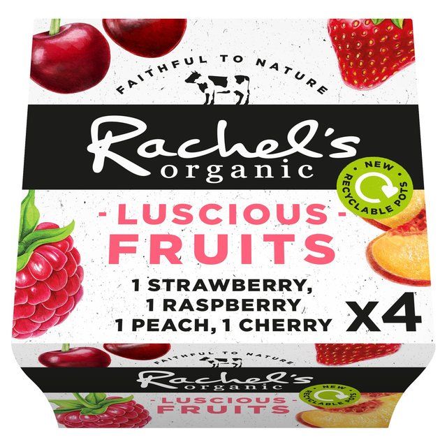 Rachel's Organic Luscious Fruits Multi 4 x 110g