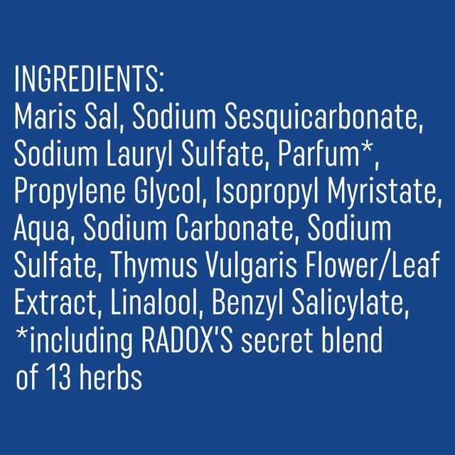 Radox Bath Therapy Muscle Soak Herbal Bath Salts   400g