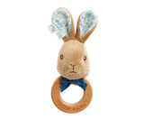 Peter Rabbit wooden ring rattle from Signature Collection, UK version