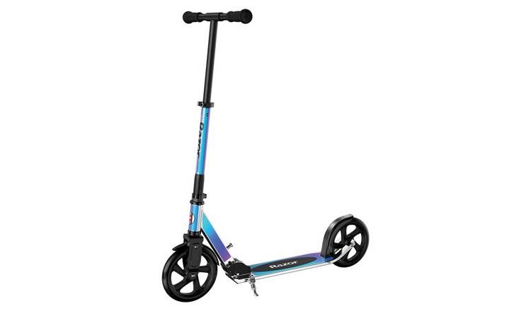 Razor A5 Lux Kids Foldable Big Wheel Scooter - Holographic