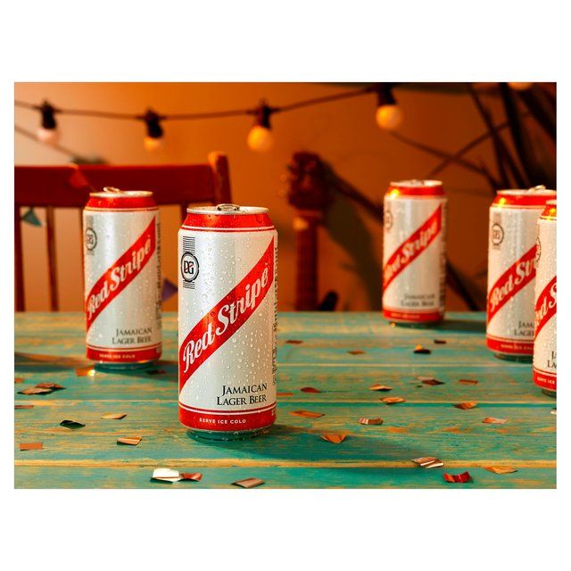 Red Stripe Jamaican Lager Beer Cans 4 x 440ml