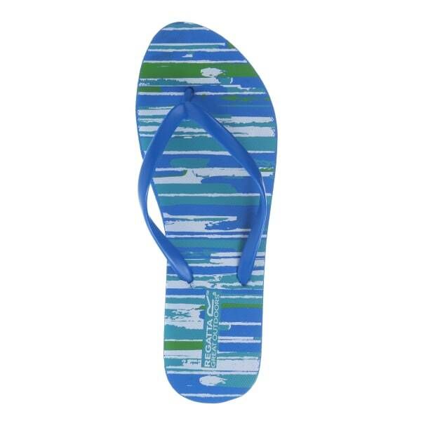Regatta Womens Bali Brush Stroke Flip Flops (7)