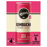 Remedy Kombucha Wild Berry Multipack 4 x 330ml