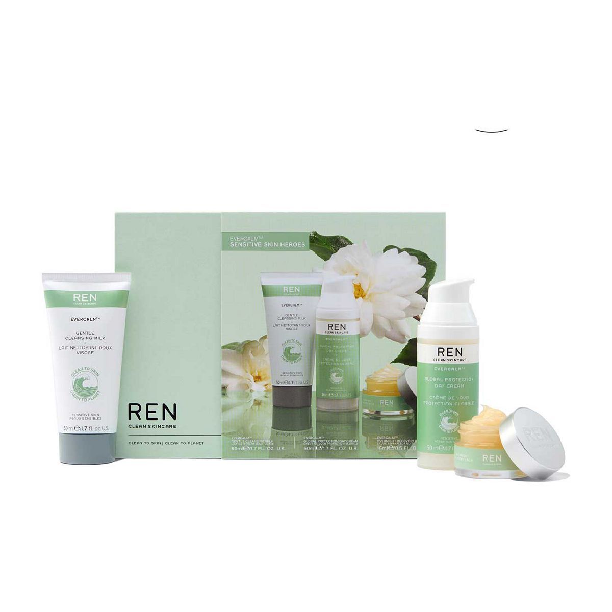 REN Clean Skincare Evercalm™ Sensitive Skin Heroes