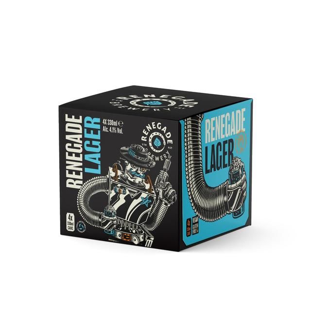Renegade Lager 4 x 330ml