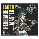 Renegade Master Lager 4 x 330ml