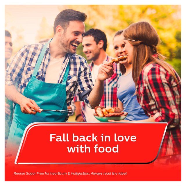 Rennie Spearmint Heartburn & Indigestion Relief Tablets 72 per pack