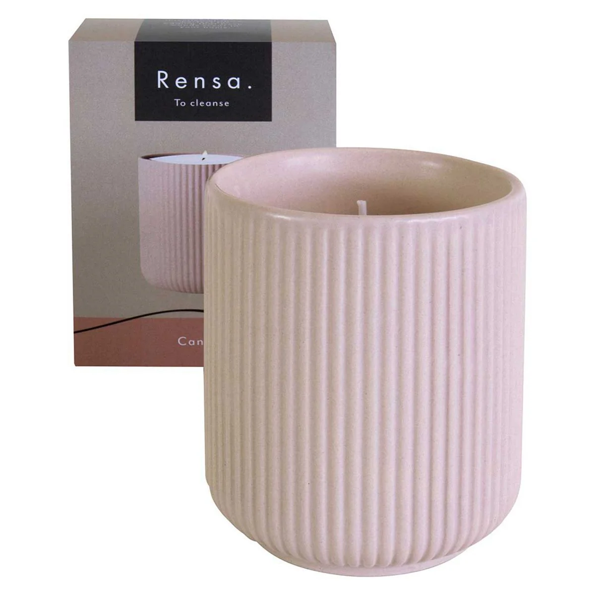 Rensa Scented Soy Candle In Resusable Ceramic Pot