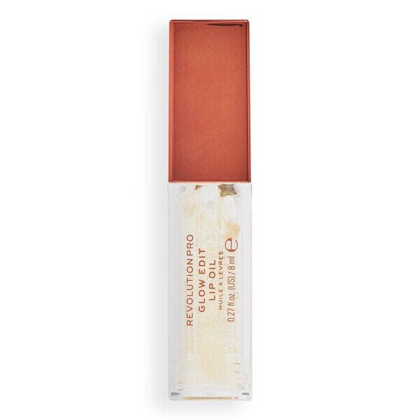 Revolution Pro Glow Edit Shimmer Lip Oil Touch Clear